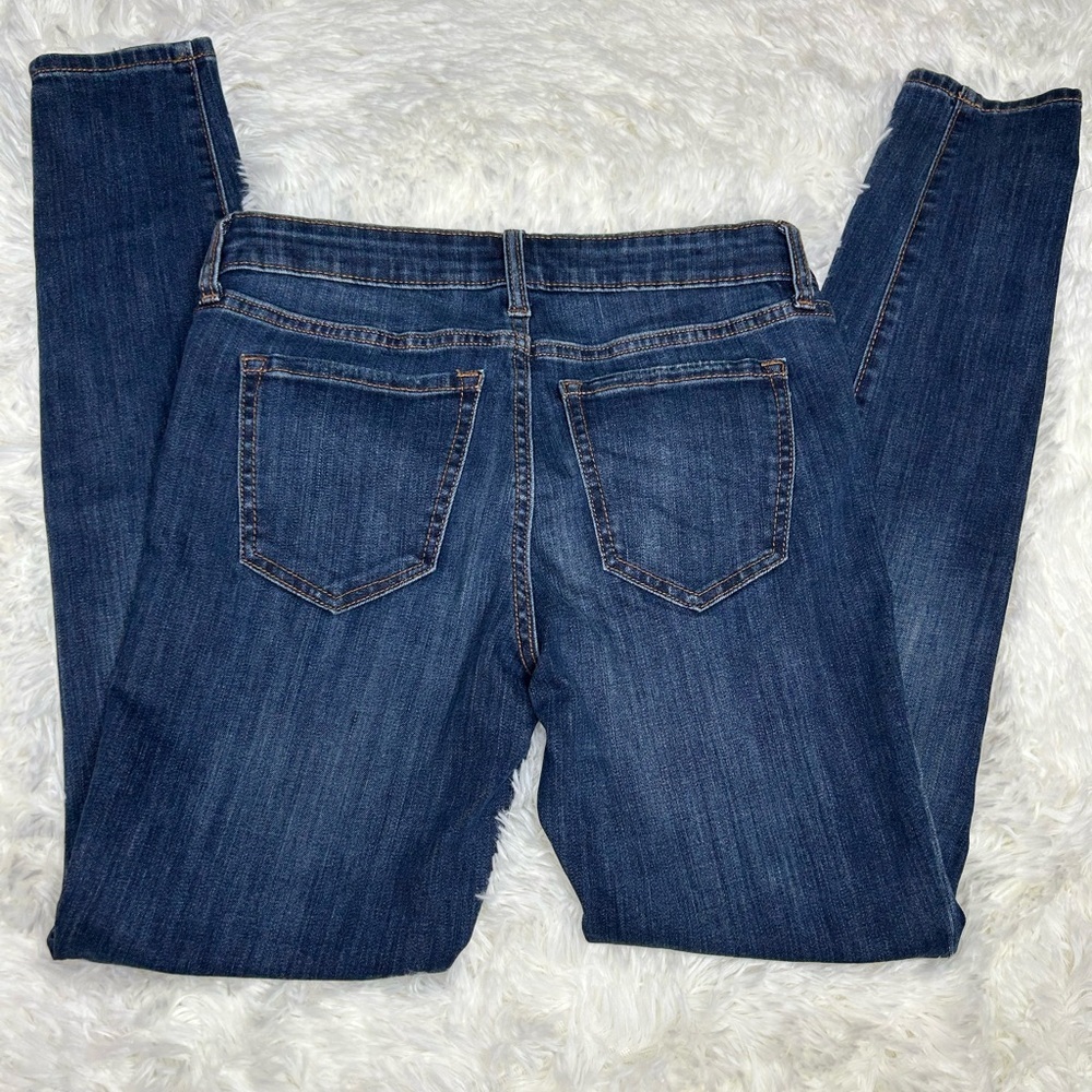 GAP Women size 26 Dark Blue Denim Jeans - Picture 3 of 5